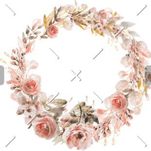 Dijital Sanal Düğün Davetiye Tasarımı 2 29 Flower-Circle-1.Png